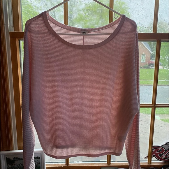 Garage light pink ribbed sweater - Picture 4 of 4